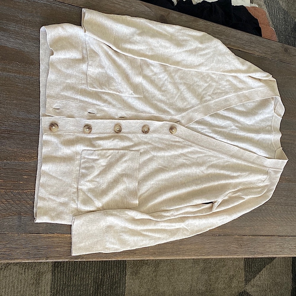 Cream cardigan - Picture 1 of 3
